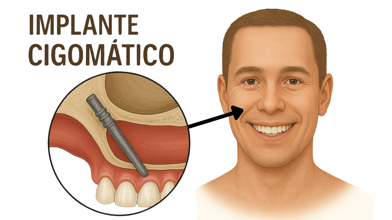 Implante cigomático Dr. Joel Joshi Otero Burgos
